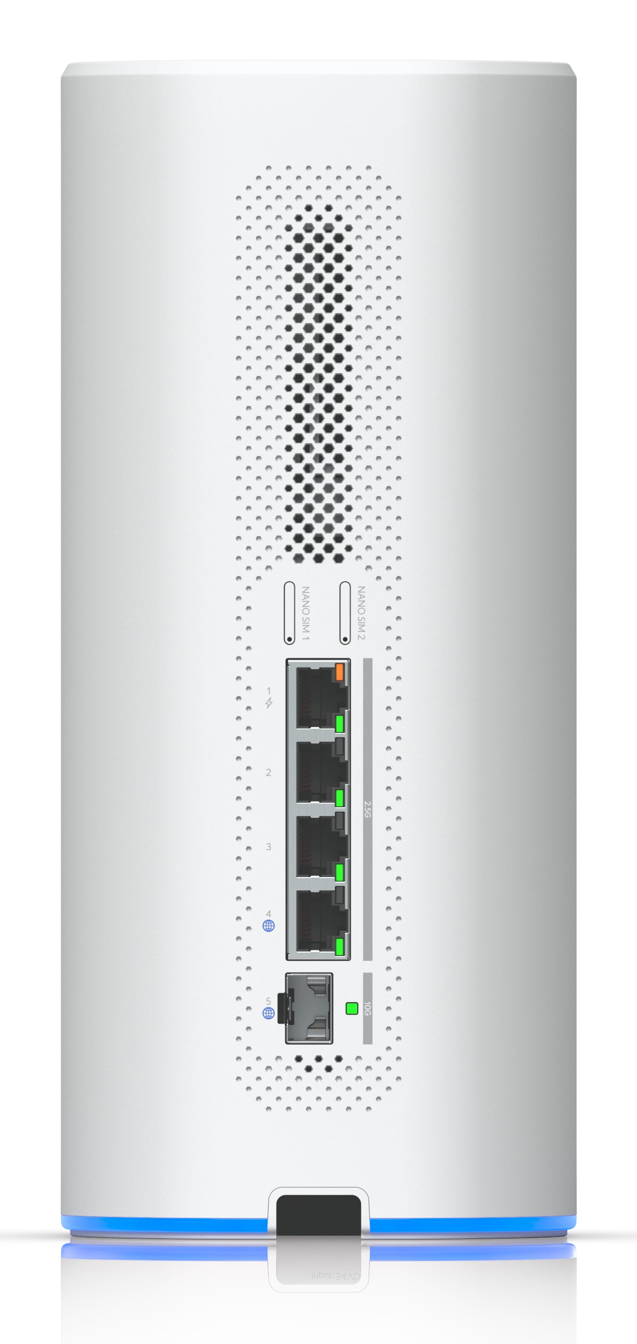 Ubiquiti Desktop Cloud Gateway – LTE/5G-Router, Wi-Fi 7, Tri-Band, bis 7300 Mbit/s, 4x RJ-45 (2,5G), SFP+
