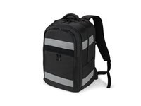 DICOTA REFLECTIVE – Freizeit-Rucksack – 32–38 l, schwarz, reflektierend