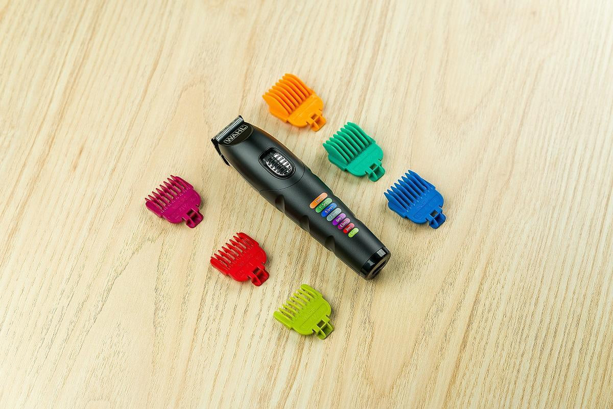 Wahl Barttrimmer Color Trim Adv. – Akku 240 min, 1,5–13 mm, 8 Längenschritte – schwarz