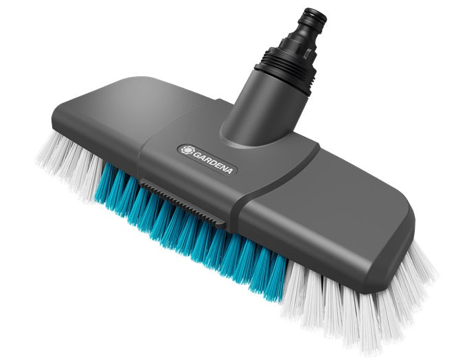 Gardena Stielbürste Cleansystem – 28,8×14×12 cm, schwarz/blau/weiss