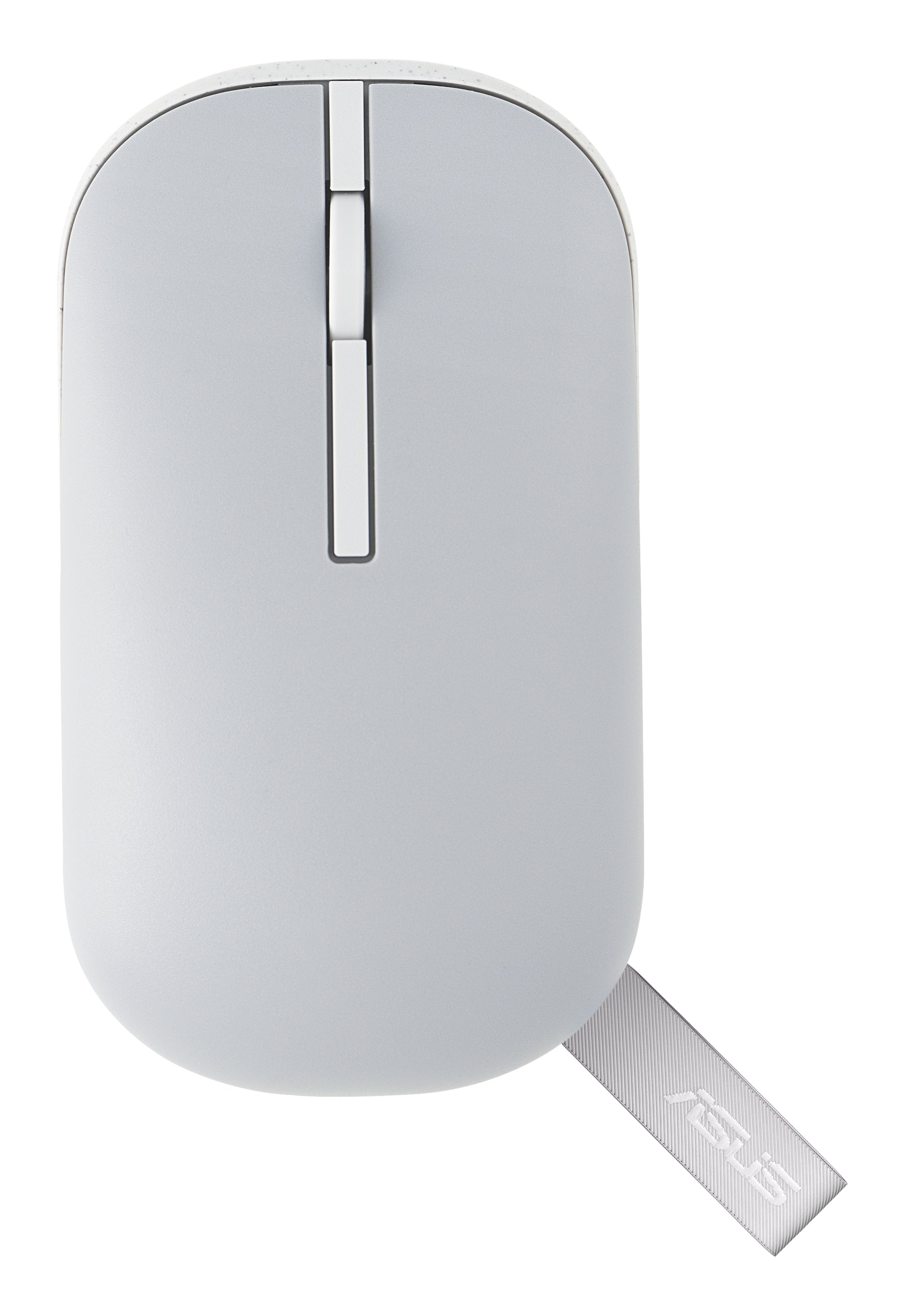 ASUS Marshmallow Md100 – Maus – Kabellos (Bluetooth/2,4 GHz), beidhändig, Grau