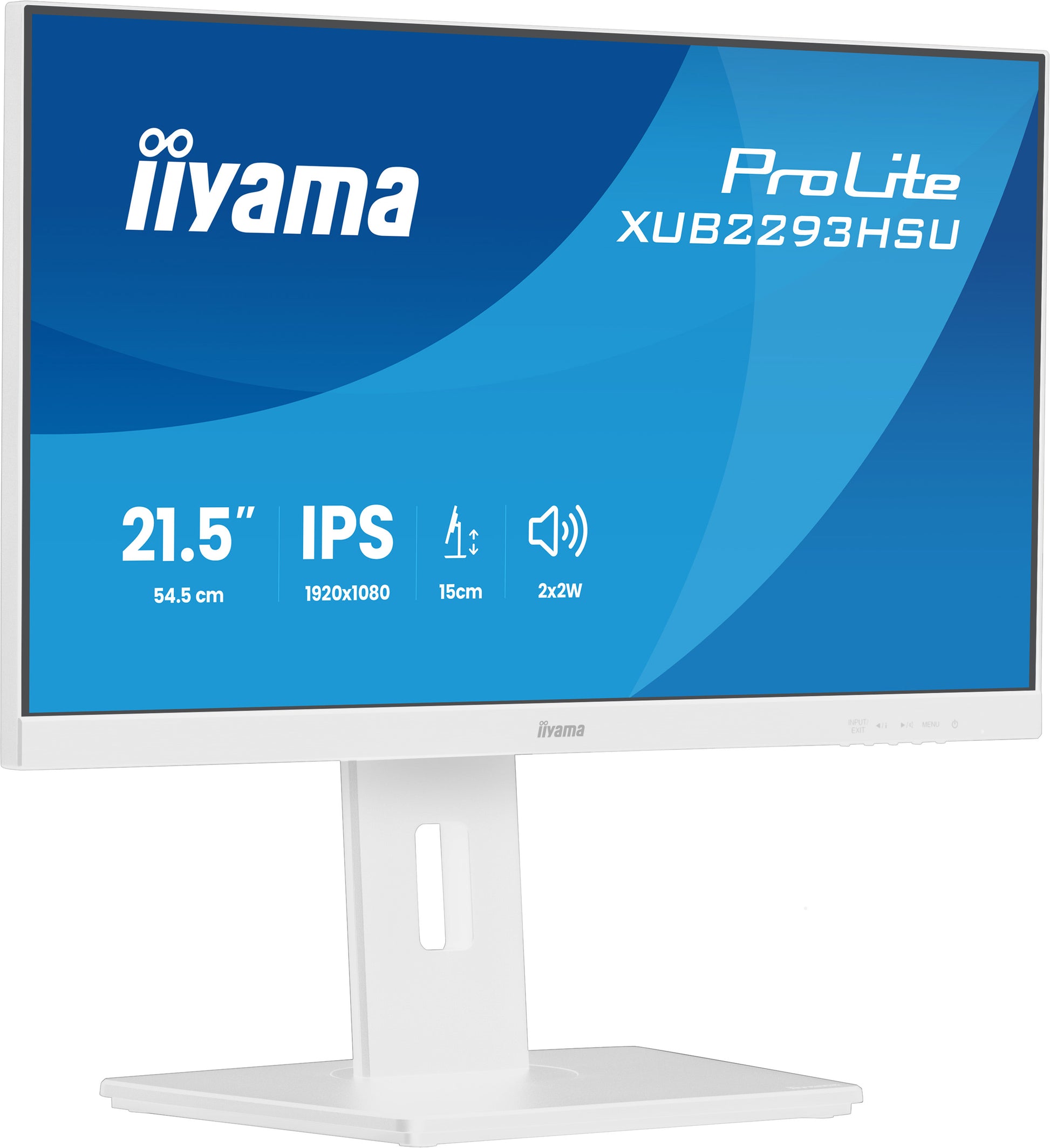 iiyama 21,5", 1920 × 1080 (Full HD), IPS, 100 Hz