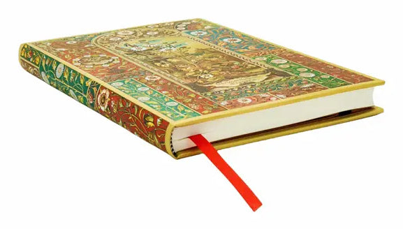 Paperblanks Notizbuch, 180 × 120 mm, liniert, 144 Seiten, Hardcover, 120 g/m² – Früchte, mehrfarbig