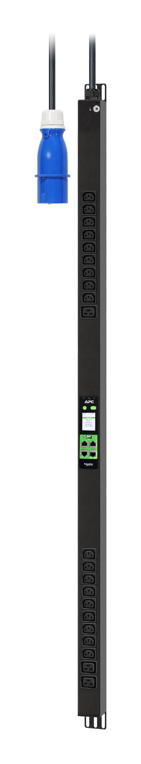 APC EPDU2116M – Rack-PDU Metered, Einphasig, 21× IEC C13, 16 A, Stecker IEC 60309, 0U Vertikal
