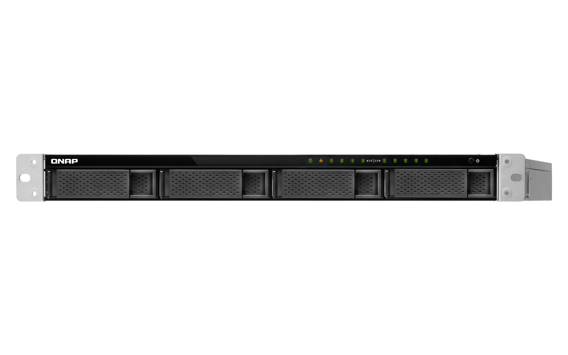 QNAP TVS-972XU-i3-4G Speichergerät – 2×1 GbE, 2×10 GbE SFP, 9-Bay