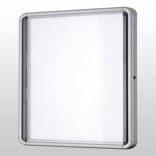Nobo Schaukasten, 8 × A4 – Aluminium, Sicherheitsglas, abschliessbar, magnethaftend, 92,4 × 66,8 × 4,3 cm