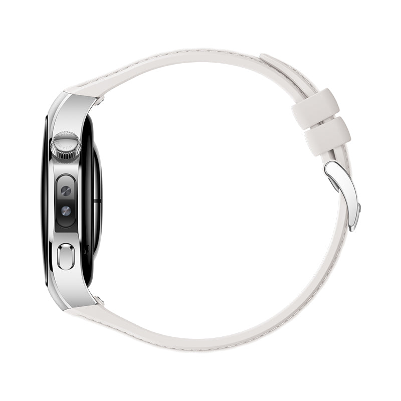 Huawei Watch 5 LTE – 42 mm, AMOLED, Edelstahl, Beige, 5 ATM