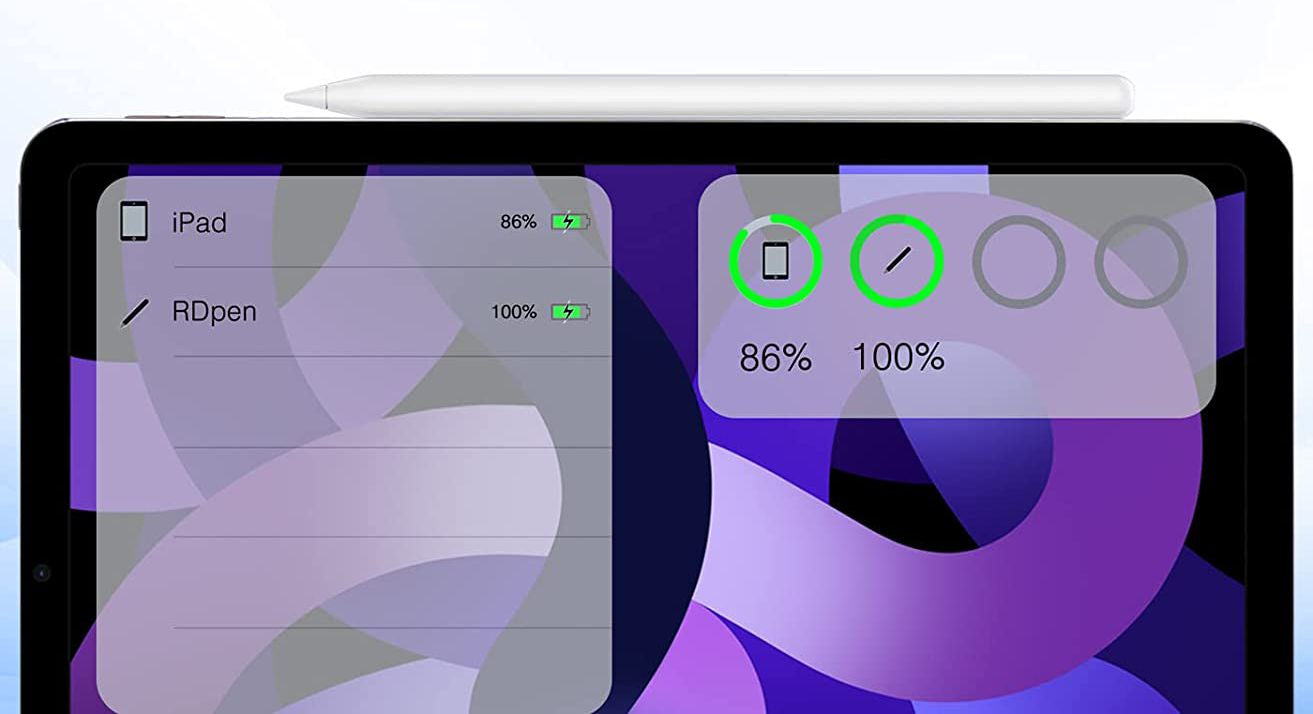 eSTUFF Eingabestift für Apple iPad (6.–10. Gen.), Pro 11"/12,9" (1.–6. Gen.) – USB‑C, magnetisch – Weiss