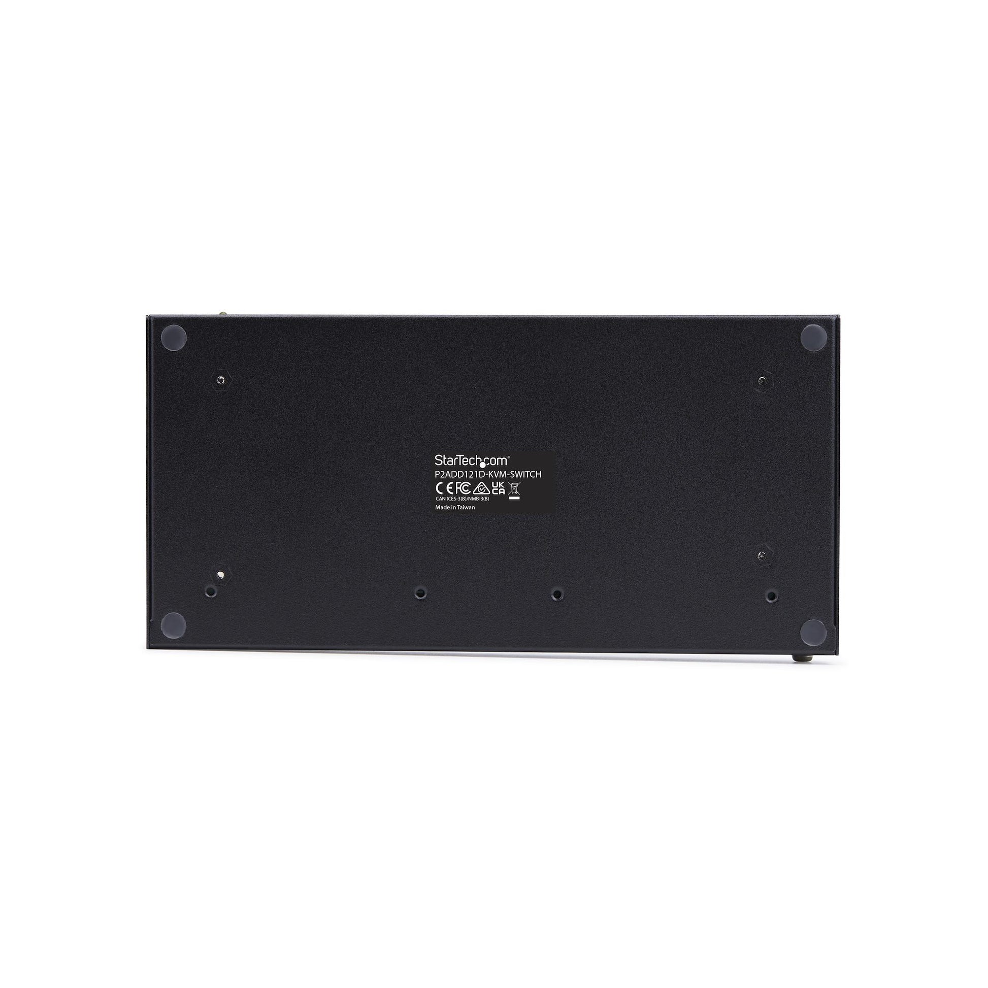 StarTech.com 2-Port DP Dual-View KVM-Switch – 4K/60 Hz, USB 2.0-Hub, Audio, Desktop