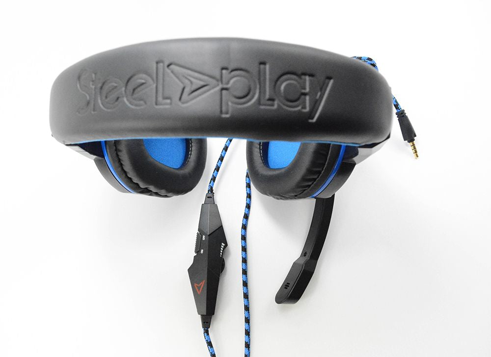 Steelplay HP41 – Headset – kabelgebunden – schwarz – für PS4