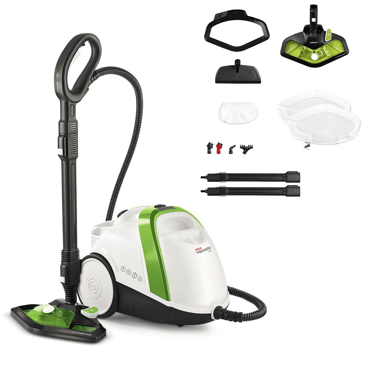 Polti Dampfreiniger – 2000 ml, weiss, für Hartflächen