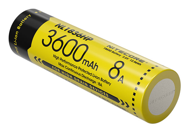 Nitecore 18650 Akku, Li-Ion, 3600 mAh, 3,6 V – 1 Stk.