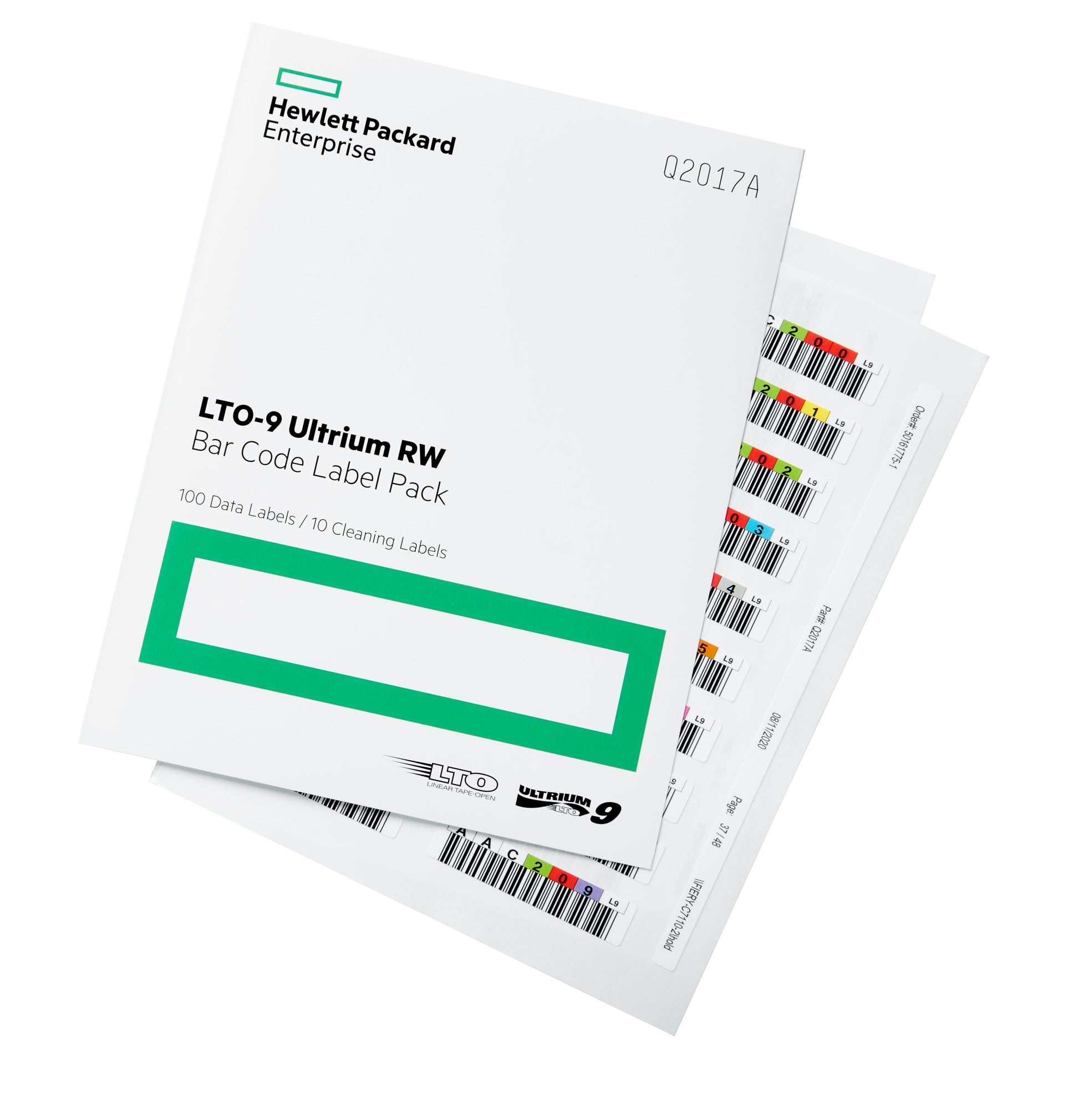 HPE Barcode-Etiketten – für LTO-9 Ultrium RW