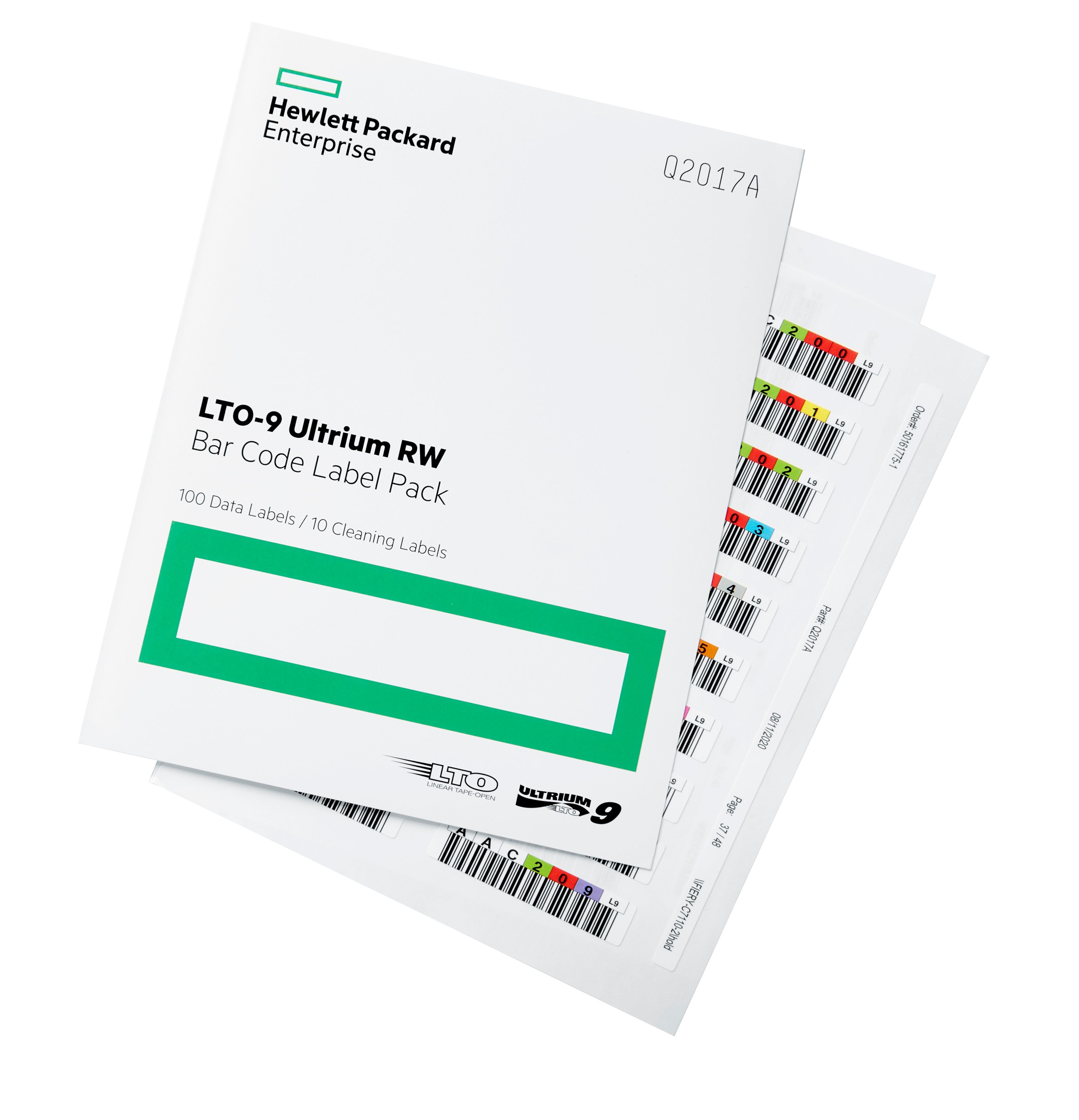 HPE Barcode-Etiketten – für LTO-9 Ultrium RW