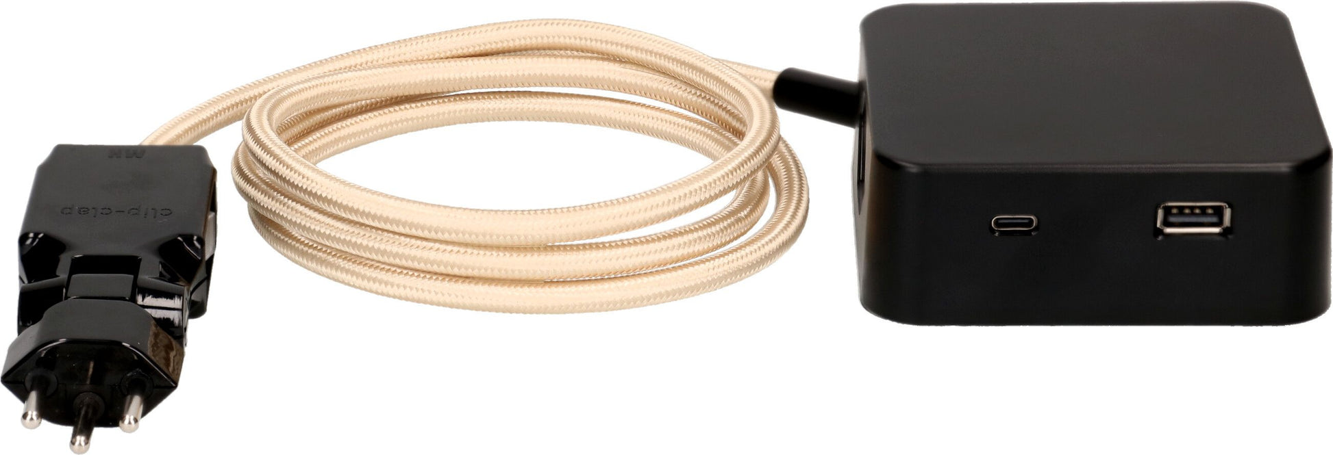 Max Hauri AG Max Hauri Cube Steckdosenleiste T13×3 – USB‑C×1, USB‑A×1 – 2 m Kabel