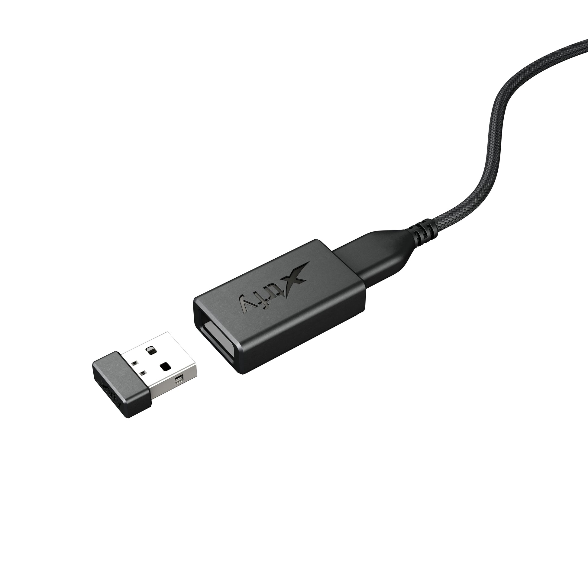 CHERRY XTRFY M42 – Gaming-Maus – Kabellos (2,4 GHz), 19000 DPI, RGB-Beleuchtung, Weiss