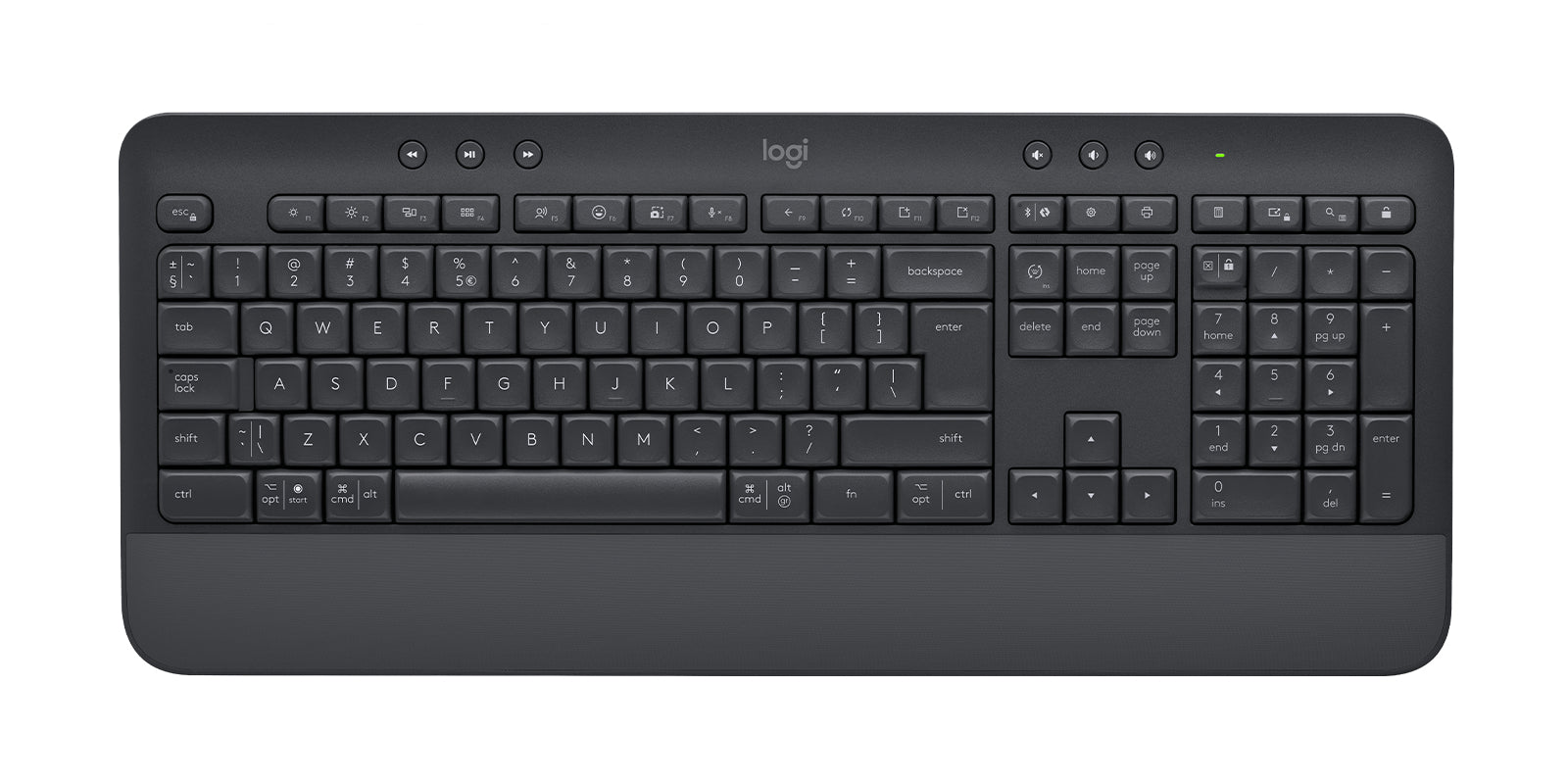 Logitech MK650 – Tastatur, US-Layout (EN), Graphit