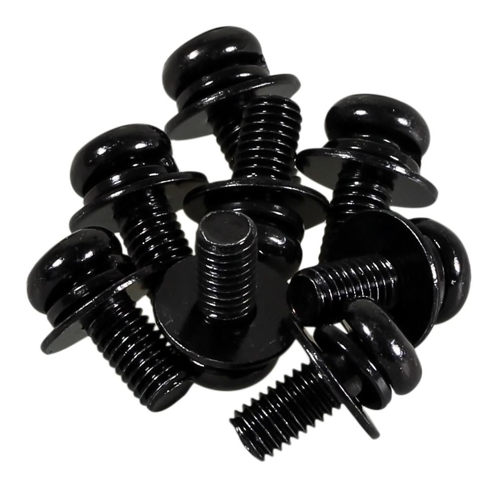 Sony Schrauben M5 – 12 mm, Metall, Schwarz, 8 Stk.