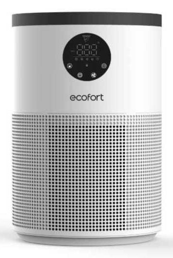 Ecofort Luftreiniger A023110 – CADR 280 m³/h, bis 50m², HEPA 13, 39 dB