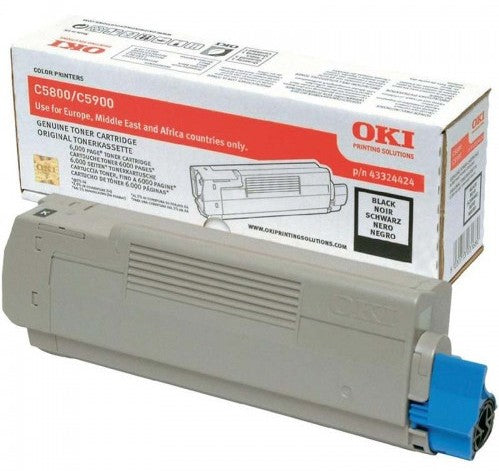 OKI Toner – Schwarz, 6000 Seiten