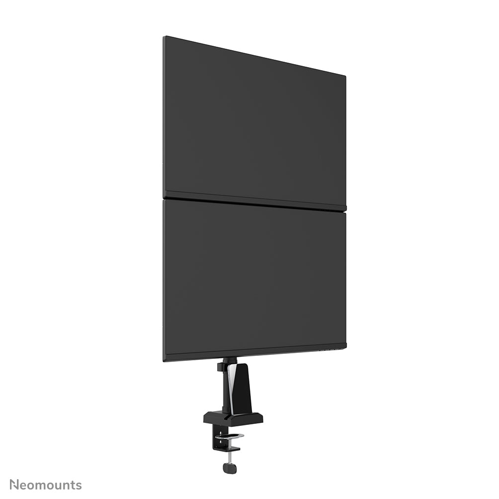 Neomounts NERO – Monitorarm Tischhalterung – Klemme/Durchführung – 2 Monitore – 10–32" – bis 9 kg/Monitor