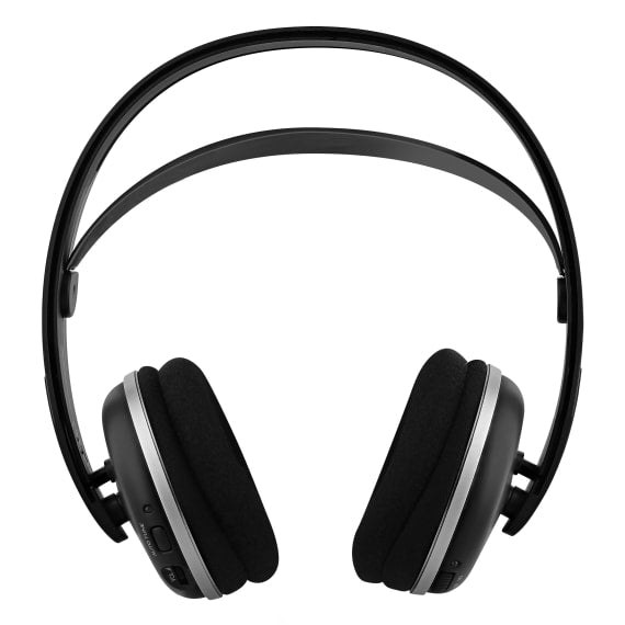 T'nB CSHOMESF2 On-Ear Kopfhörer – Kabellos (UHF 100 m), mit Sendestation, für TV, Schwarz