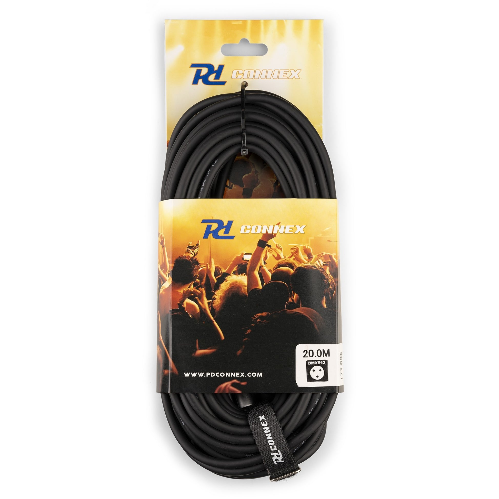 PD-Connex XLR-Kabel – 5-pol M–F – 20 m