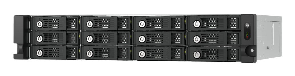 QNAP TL-R1200PES-RP – 12-Bay Rack 2U – für 2,5"/3,5" HDD/SSD, SATA