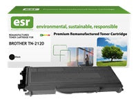 esr TN-2120 Schwarz Toner – Kompatibel – 5'200 Seiten – für Brother