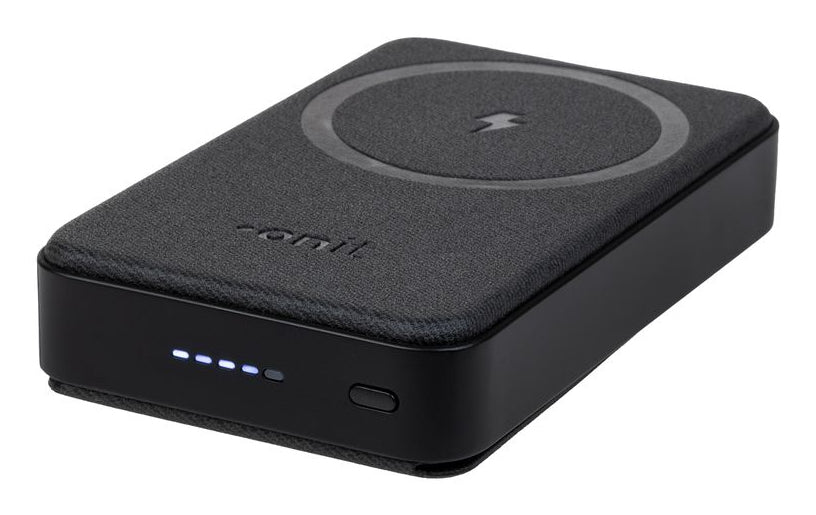 ONIT Powerbank 10000mAh Induktiv – 20 W Power Delivery, Schwarz
