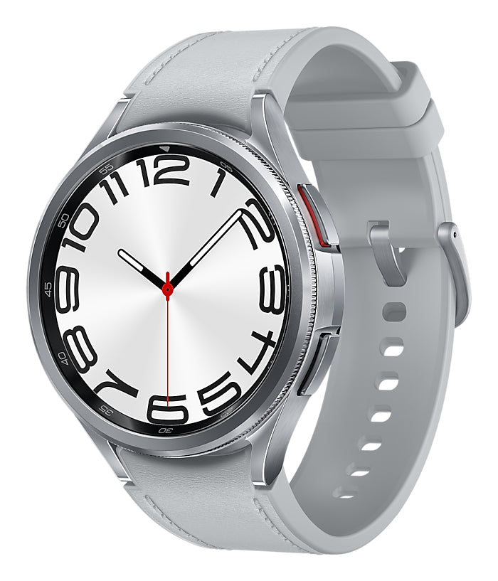 Samsung 47 mm GPS – Edelstahl Silber, M/L, 50 m, für Android