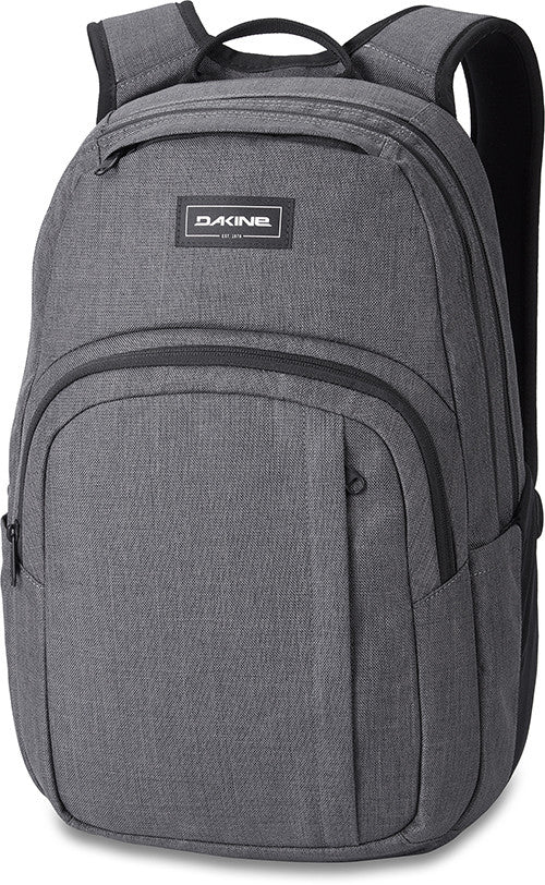 DAKINE Campus M – Notebook-Rucksack – 25 l, carbon, gepolstertes Laptopfach