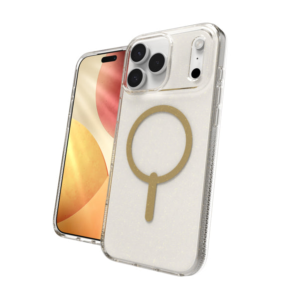 ZAGG Backcover – für Apple iPhone 17 Pro Max, MagSafe, Graphen, Gold, bis 4 m Sturzsicher