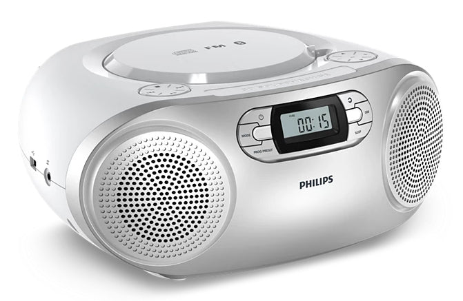 Philips TAZ2000S/10 – Portabler CD-Player, Bluetooth – Silber