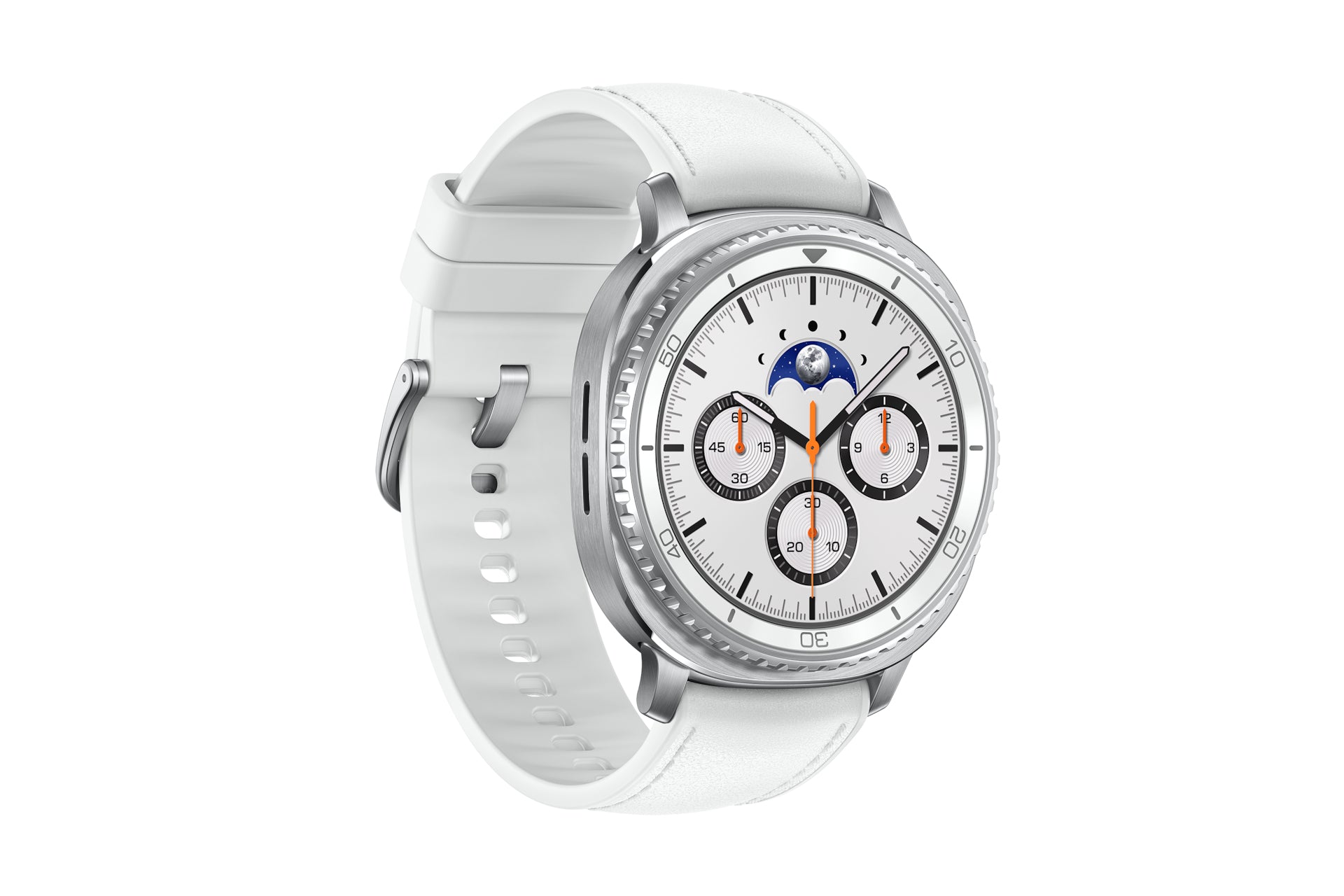 Samsung Galaxy Watch 8 Classic – Smartwatch – 46 mm, 1,3", LTE, WLAN, GPS, AMOLED, Silber