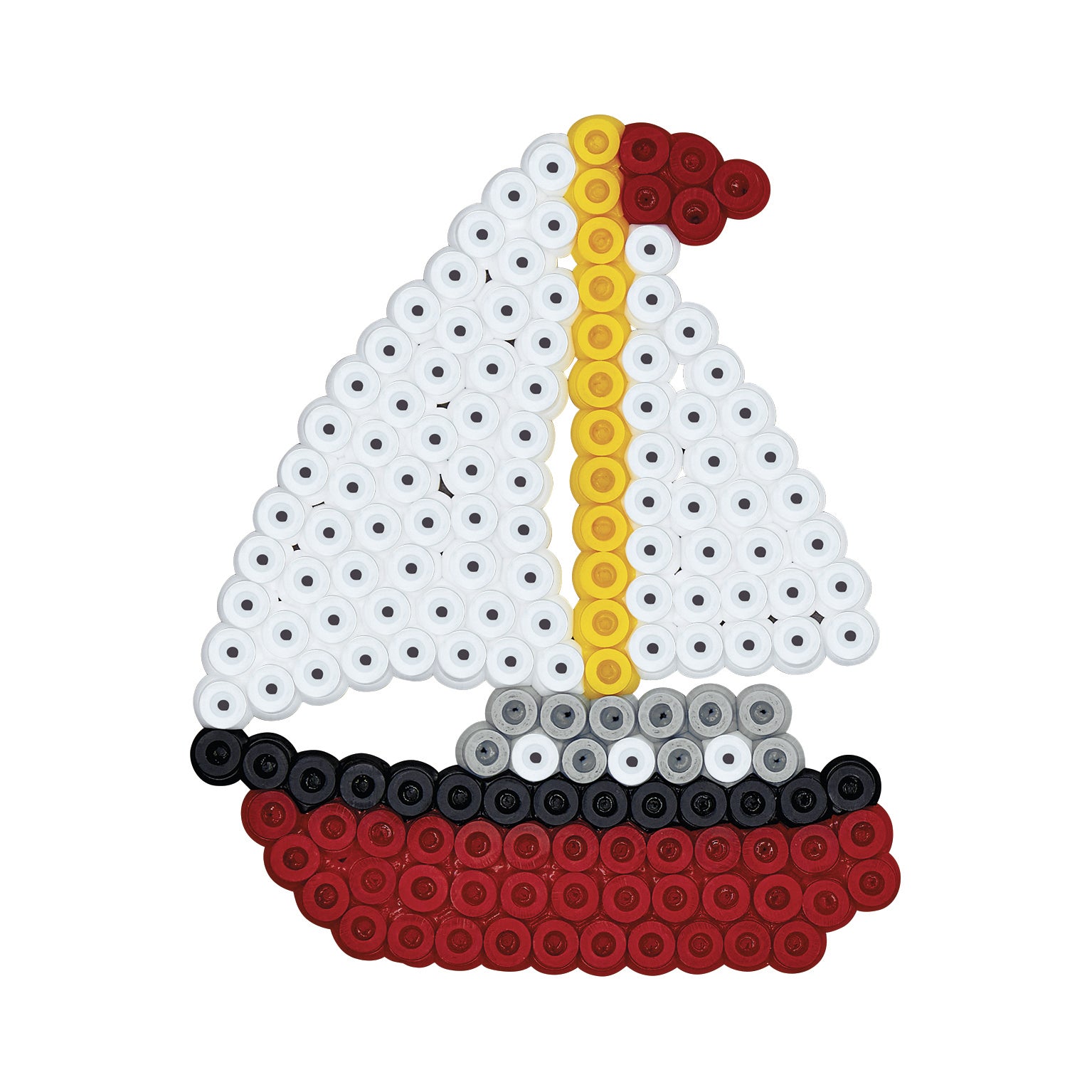Hama Beads Hama – Bügelperlen-Set midi – 4000 Perlen, 3 Steckplatten – ab 5 Jahren