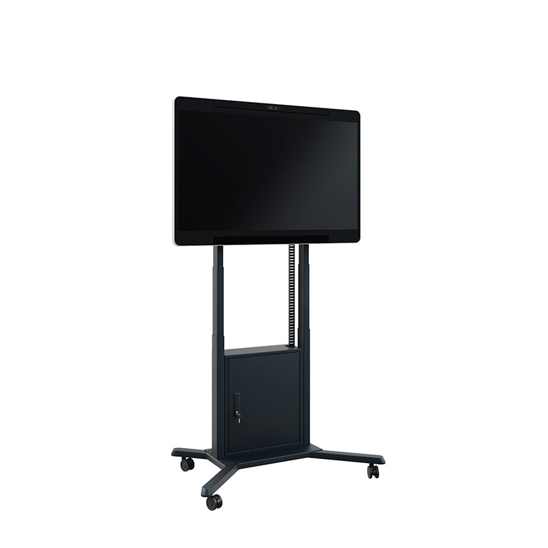 Hagor TV-Wagen – bis 55" – bis 50 kg, motorisiert, mit Rollen, für Cisco Webex Board Pro – STM