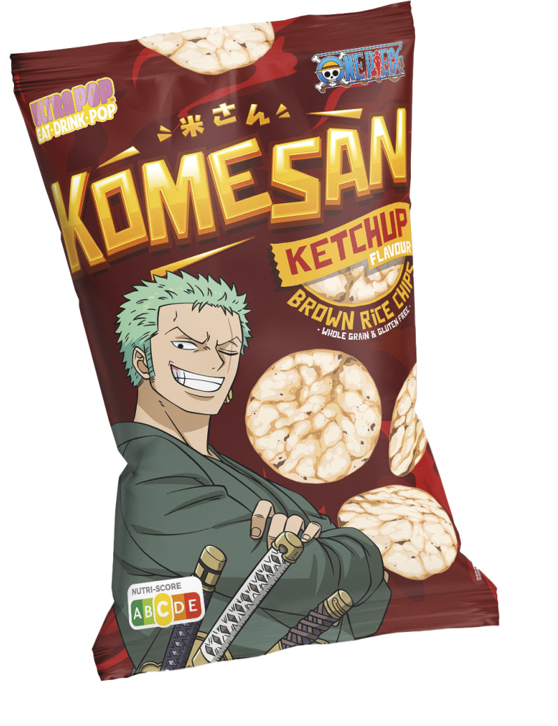 Ultrapop Komesan Zoro Chips – Tomate – 60 g