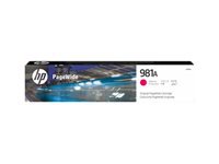 HP Tintenpatrone 981A, Magenta – für Inkjetdrucker/Multifunktionsgeräte