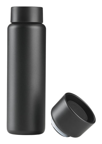 Zone Denmark Singles Isolierflasche 650 ml – Doppelwandig, Edelstahl, Schwarz