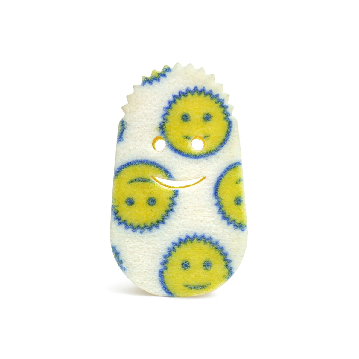Scrub Daddy Ersatzbürsten – Naturschwamm, Oval, für Dish Daddy, Gelb, 2 Stk.