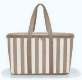 Reisenthel Stofftasche Polyester, Motiv Summerstripes Coffee, 445×245×250 mm