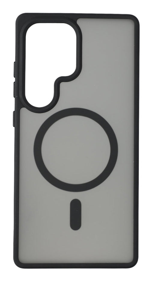 4smarts Backcover – für Samsung Galaxy S25 Ultra – grau/transparent – TPU/PC