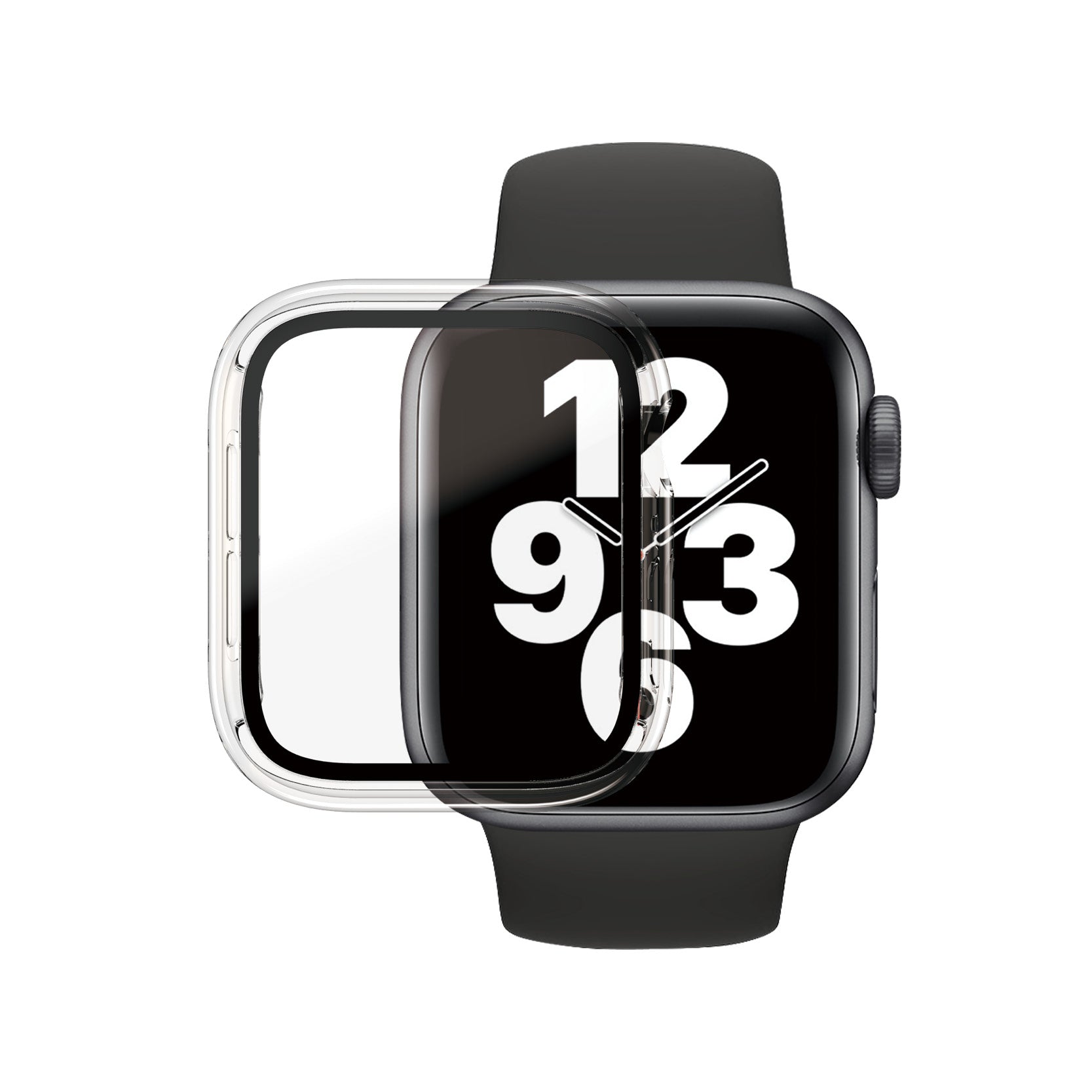 PanzerGlass Full Body (Std) 40 mm – Transparent, für Apple Watch