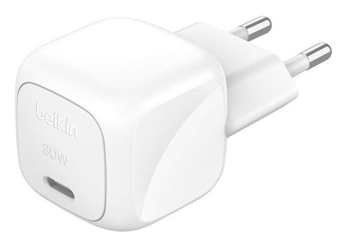 Belkin BOOSTCHARGE Ladegerät – 30 W, 1× USB-C, PD, PPS, mit 1 m Kabel