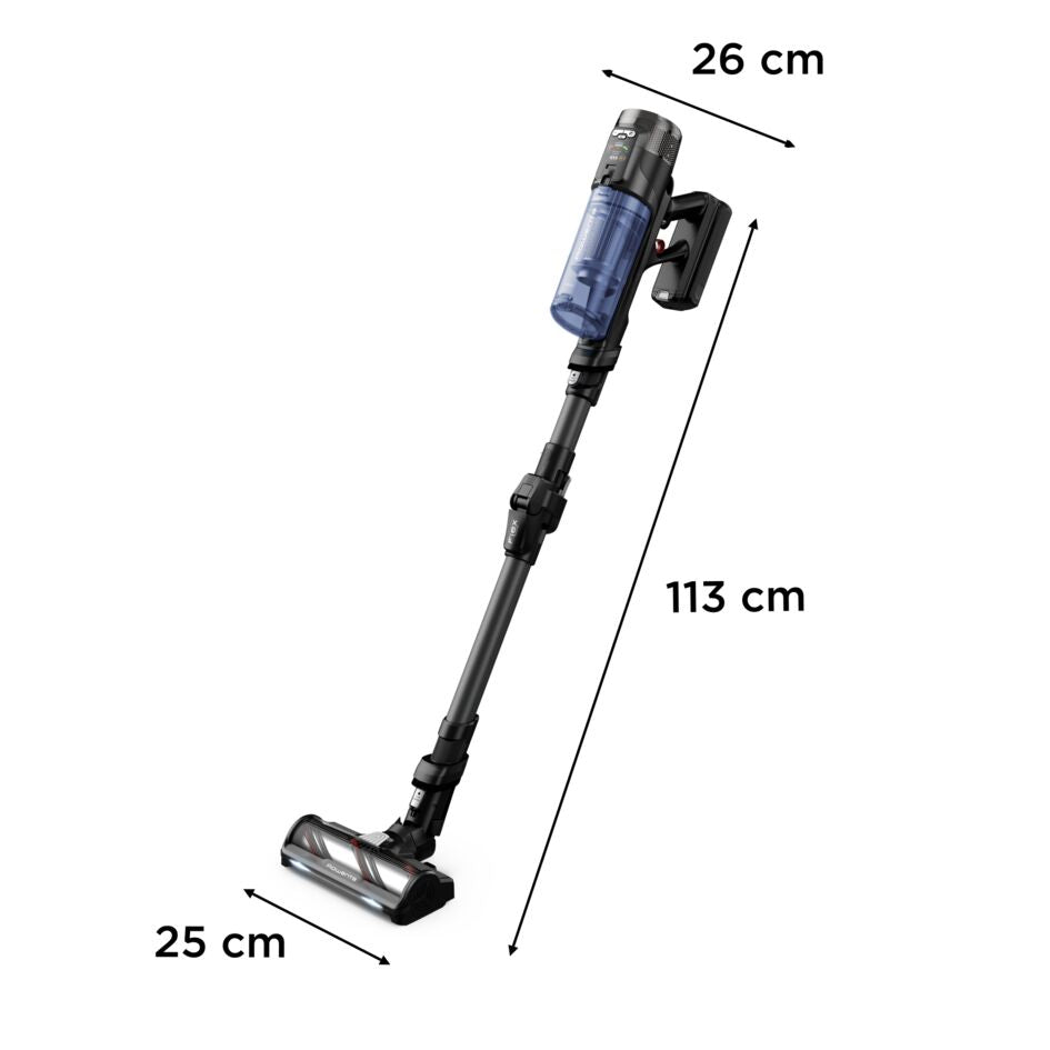 Rowenta Akkustaubsauger X-Force Flex 12.60 Neo, 2-in-1 – 60 min, 150 AW, Behälter 0,65 l