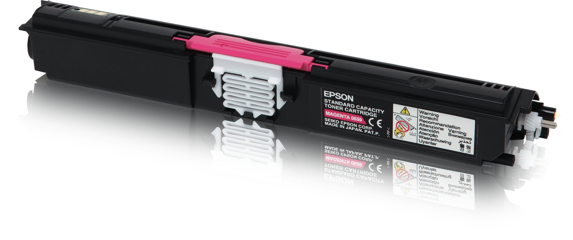 Epson Toner S050559 – magenta, 1600 Seiten – für Farb-Laserdrucker/Multifunktionsgeräte