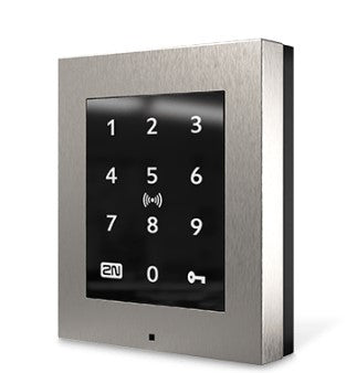 2N Zutrittsleser Access Unit 2.0 Touch – 108×45×131 mm, schwarz