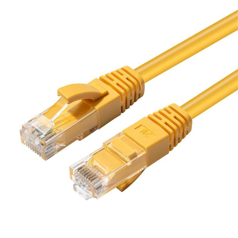 Microconnect Patchkabel – Cat6a UTP, 2 m, Gelb, LSZH, RJ-45