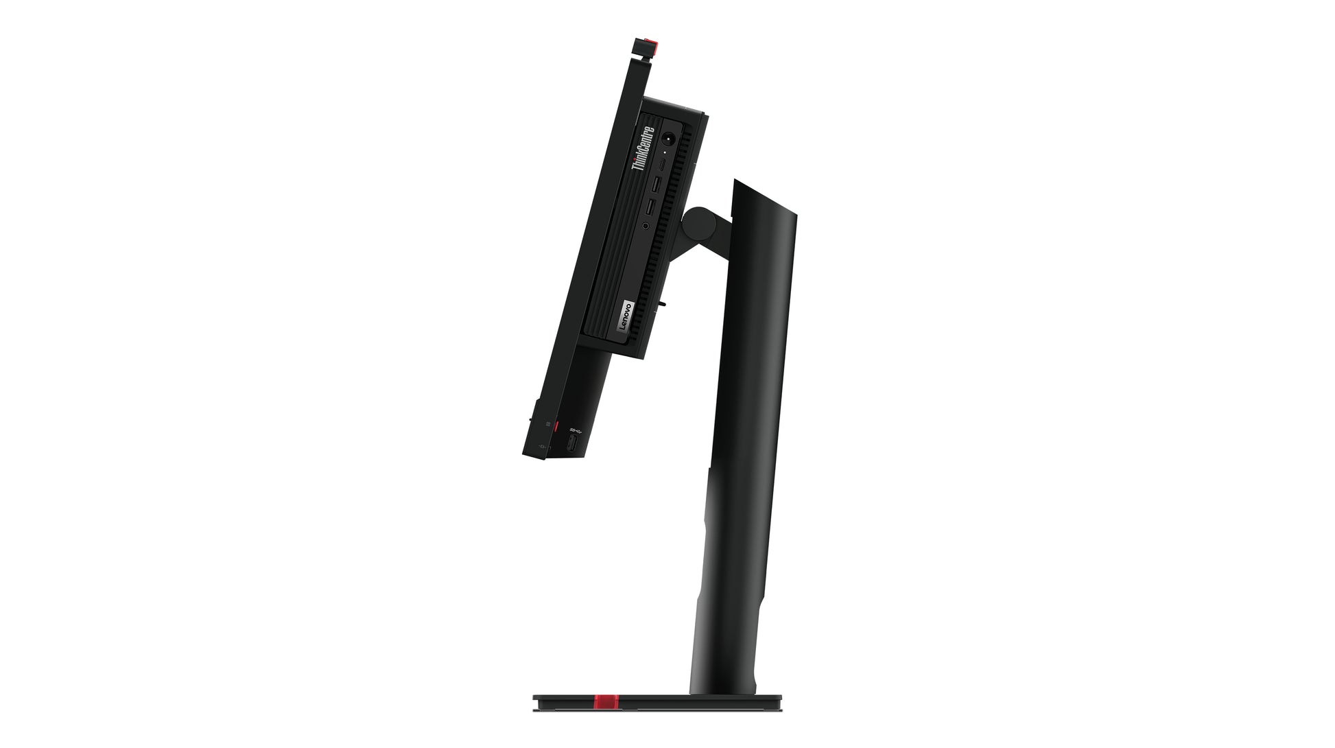 Lenovo Thinkcentre Tiny-In-One 22 – Monitor, 21,5", IPS, 60 Hz, 250 cd/m², Webcam, VESA 100 × 100, Schwarz